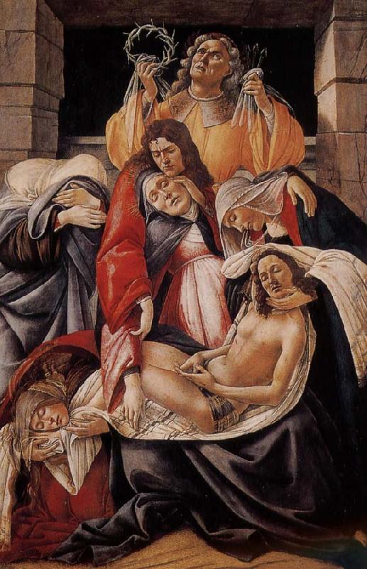 Sandro Botticelli Christ died oil painting image